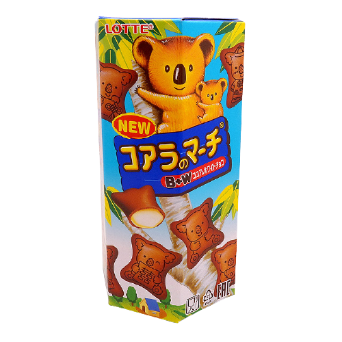 Lotte Koala March Cocoa & White Chocolate Biscuits