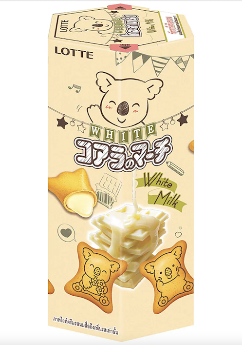 Lotte Koala March White Milk Flavoured Biscuits