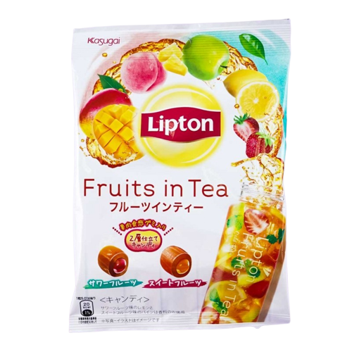 Kasugai Seika Lipton Fruits in Tea Hard Candy