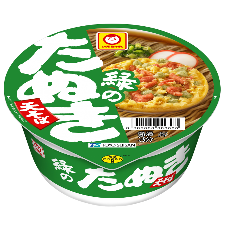 Maruchan Midorino Tanuki Soba Noodles with Tempura