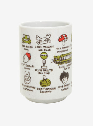 Studio Ghibli My Neighbour Totoro Japanese Tea Cup (Japanese Exclusive) Homeware & Kitchen - Sweetie Kawaii