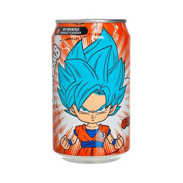 Ocean Bomb Dragonball Super Goku Orange Flavoured Sparkling Water Drink
