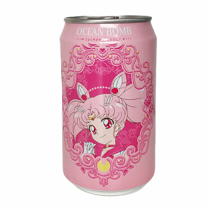 Ocean Bomb Sailor Moon Crystal Chibiusa Lychee Flavoured Sparkling Water Drink