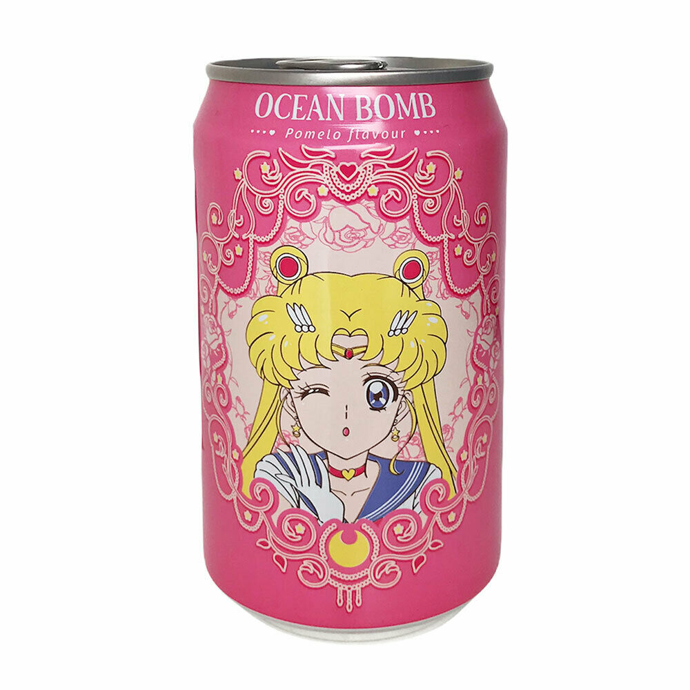 Ocean Bomb Sailor Moon Crystal Sailor Moon Pomelo Flavoured Sparkling Water Drink
