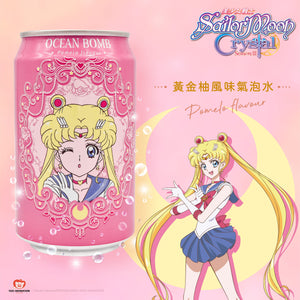 Ocean Bomb Sailor Moon Crystal Sailor Moon Pomelo Flavoured Sparkling Water Drink