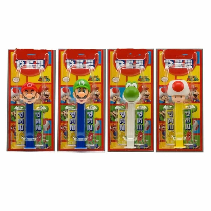 PEZ Nintendo Super Mario Collectable Candy Dispenser
