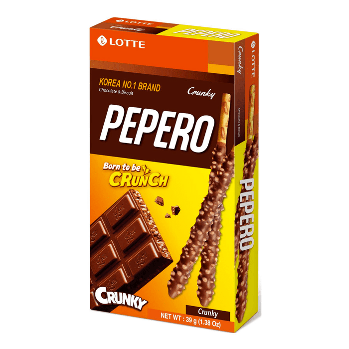 Crunky Chocolate Pepero Biscuit Sticks
