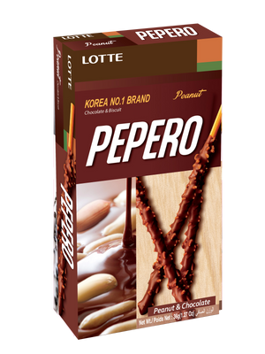 Pepero Peanut Biscuit Sticks