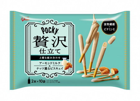 Pocky Zeitaku Jitate Almond Milk Biscuit Sticks