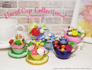 Re-ment Pokemon Floral Cup Collection 2 Rement Figures - Sweetie Kawaii