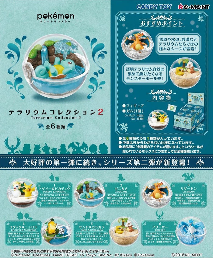 Re-ment Pokemon Terrarium Collection 2