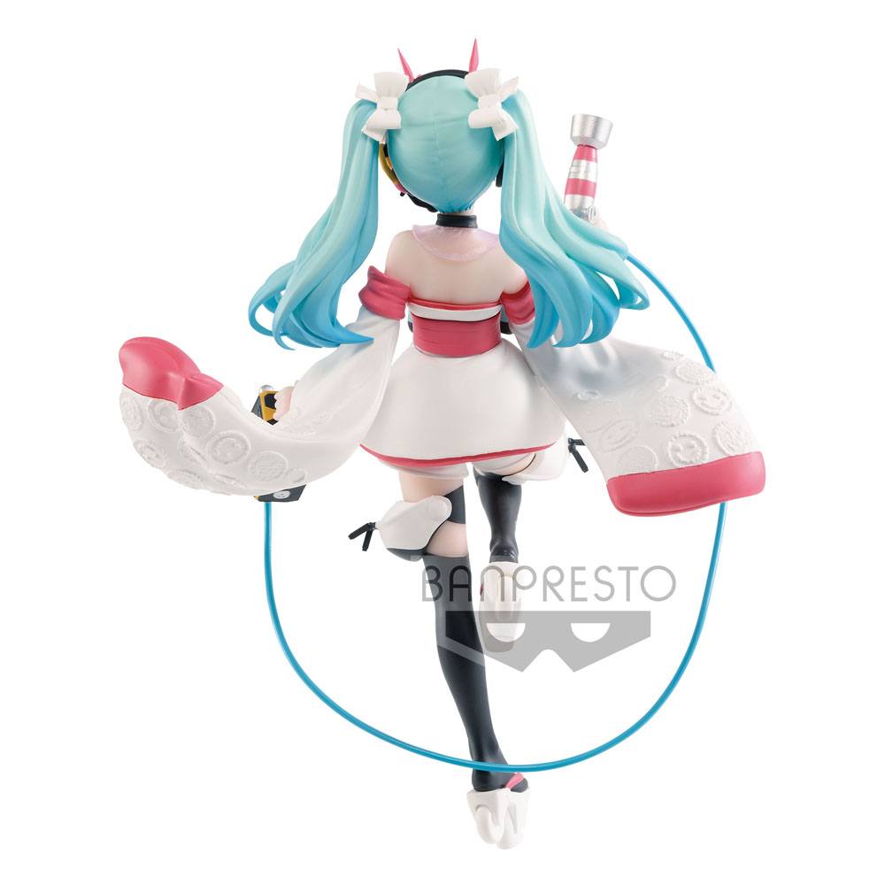 Racing Miku Espresto PVC Statue est-Dress & Pattern Hatsune Miku 2020 Kimono Ver.