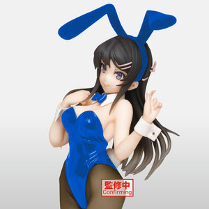 Rascal Does Not Dream of Bunny Girl Senpai Statue Mai Sakurajima Bunny Blue Ver.