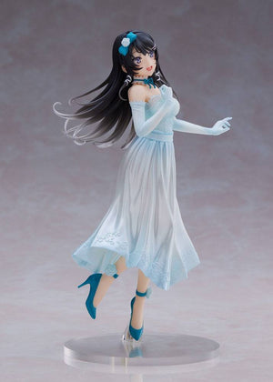 Rascal Does Not Dream of Bunny Girl Senpai Coreful PVC Statue Mai Sakurajima Party Dress Ver.