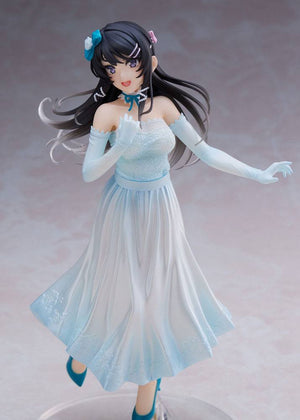 Rascal Does Not Dream of Bunny Girl Senpai Coreful PVC Statue Mai Sakurajima Party Dress Ver.