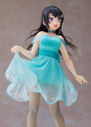 Rascal Does Not Dream of Bunny Girl Senpai Statue Mai Sakurajima Clear Dress Ver.