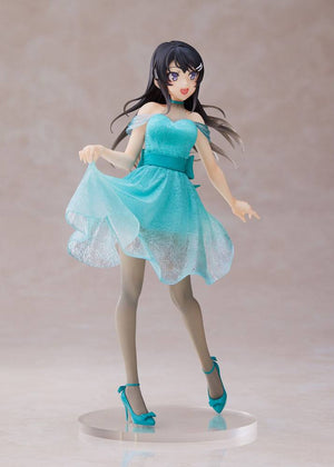 Rascal Does Not Dream of Bunny Girl Senpai Statue Mai Sakurajima Clear Dress Ver.