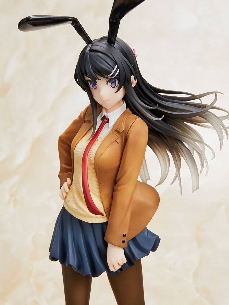 Rascal Does Not Dream of Bunny Girl Senpai Statue Mai Sakurajima Mai Uniform Bunny Ver.