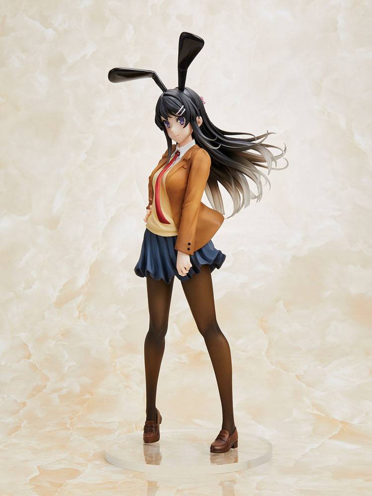 Rascal Does Not Dream of Bunny Girl Senpai Statue Mai Sakurajima Mai Uniform Bunny Ver.