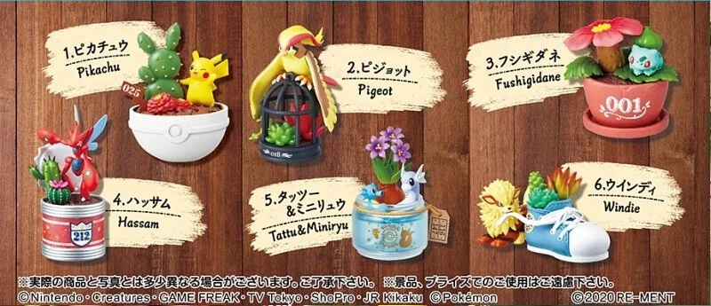 Re-ment Pokemon Pocket Botanical Series