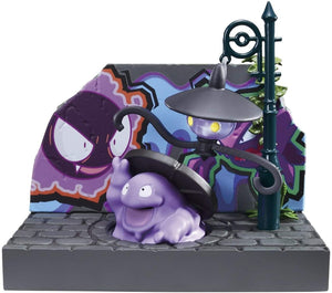 Re-ment Pokémon Town: Back Alley at Night