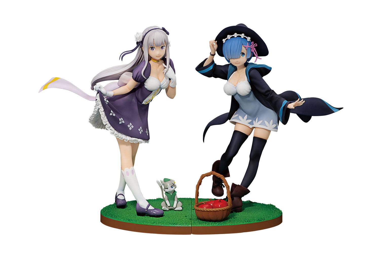 Re: Zero -Starting Life in Another World- Ichibansho PVC Statue Emilia & Rem Set Collectables - Sweetie Kawaii