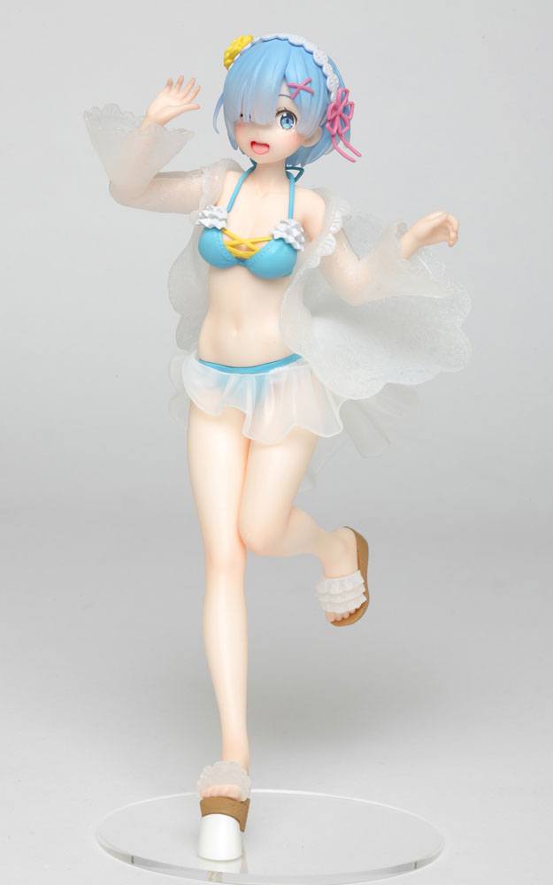 Re:Zero PVC Statue Rem Frilly Bikini Ver. Figure