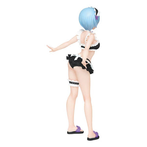 Re: Zero Precious Figure PVC Statue Rem Maid Swimwear Ver. Renewal Figure