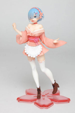 Re: Zero Rem Sakura Cherry Blossom Ver. PVC Figure Collectables - Sweetie Kawaii