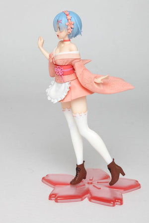 Re: Zero Rem Sakura Cherry Blossom Ver. PVC Figure Collectables - Sweetie Kawaii