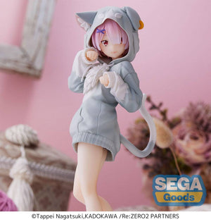 Re:Zero Starting Life in Another World SPM PVC Statue Ram The Great Spirit Puck