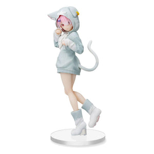 Re:Zero Starting Life in Another World SPM PVC Statue Ram The Great Spirit Puck