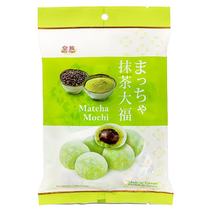 Royal Family Mini Matcha Red Bean Japanese Mochi Rice Cakes