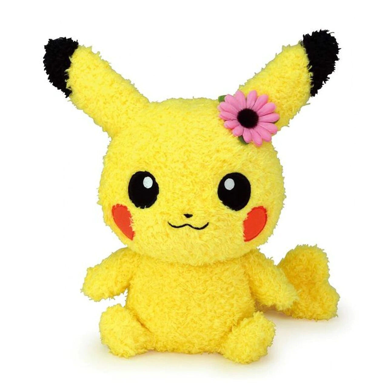 Pokémon Mokomoko Fluffy Pikachu (Female) Plush Figure