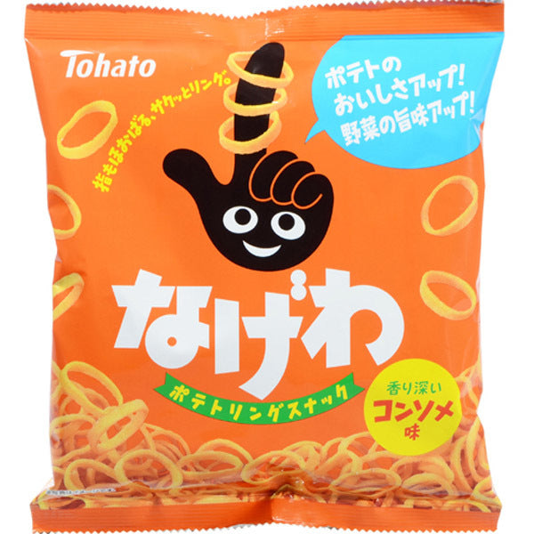 Tohato Nagewa Consomme Potato Ring Crisp Snack Japanese Candy & Snacks - Sweetie Kawaii