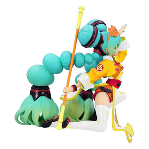 Vocaloid Noodle Stopper PVC Statue Hatsune Miku China Dress Colour Variation Figure