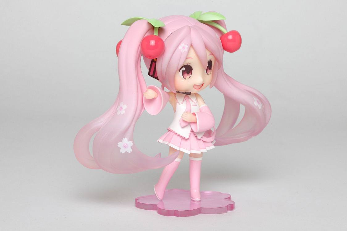 Vocaloid PVC Dolly Crystal Statue Hatsune Miku Sakura Cherry Blossom Miku Collectables - Sweetie Kawaii