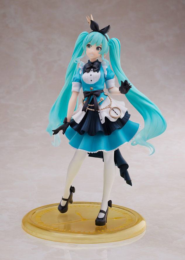 Vocaloid PVC Princess AMP Statue Hatsune Miku Alice Ver. Figure