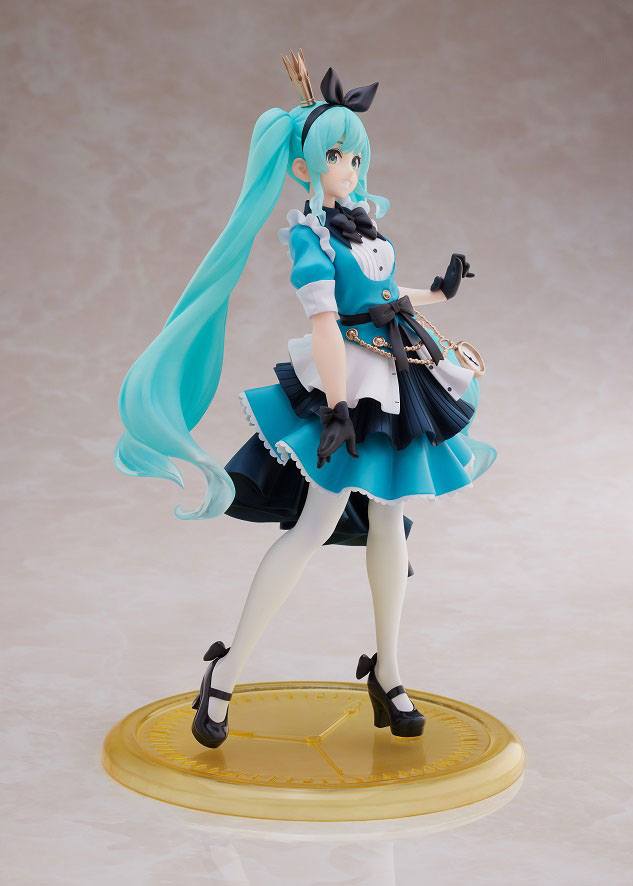 Vocaloid PVC Princess AMP Statue Hatsune Miku Alice Ver. Figure