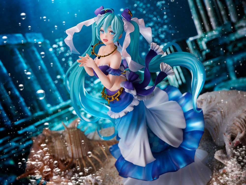 Vocaloid PVC Princess AMP Statue Hatsune Miku Mermaid Ver. | Anime