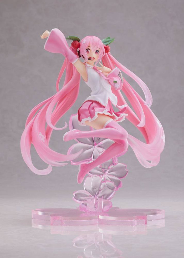 Vocaloid PVC Statue Hatsune Miku Sakura Cherry Blossom A Jump Ver.