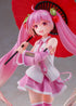 Vocaloid PVC Statue Sakura Miku 2nd Season New Written Japanese Umbrella Ver. Figure