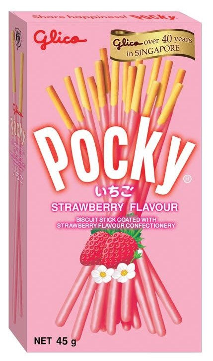 Strawberry Pocky Biscuit Sticks